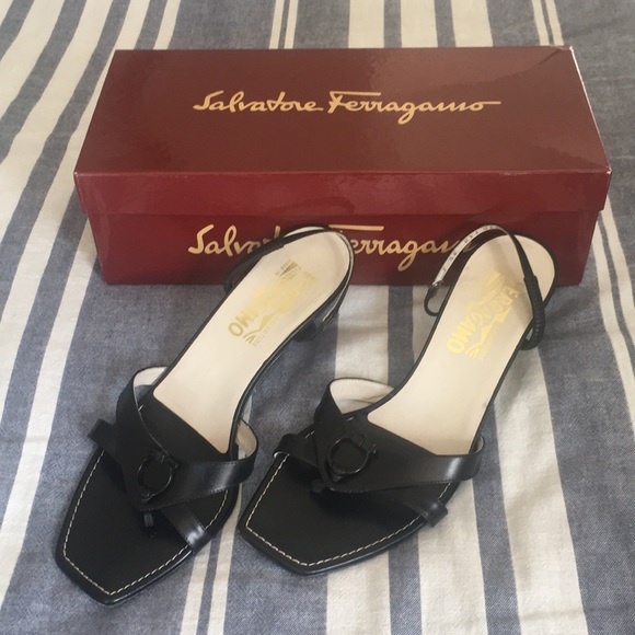 Salvatore Ferragamo Shoes - Ferragamo sandals kitten heels